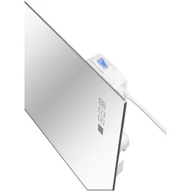 Eurom Sani 600 Mirror WiFi Infrarot-Panel - Silber