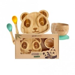 pandoo Kindergeschirr Set aus Bambus