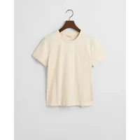 GANT Reg Tonal Shield Kurzarm-T-Shirt Linen S