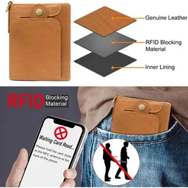 luxuskollektion Herren Geldbörse braun