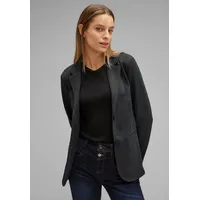 STREET ONE Damen Qr Basic Blazer, Black, 42