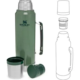 Stanley Classic Legendary Bottle 1.1 QT hammertone green 1 l
