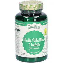 GreenFood Nutrition Multi VitaMin Chelate für Frauen Kapseln 60 St.