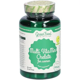 GreenFood Nutrition Multi VitaMin Chelate für Frauen Kapseln 60 St.