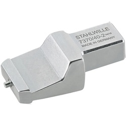 STAHLWILLE 7370/40-2 Einsteckadapter für aufschiebare Werkzeuge - 58290042