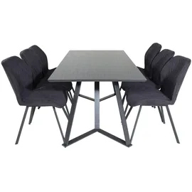 VCM Ebuy24, Essgruppe Essgruppe Marina 34 (7-teilig) (MDF, Stahl)