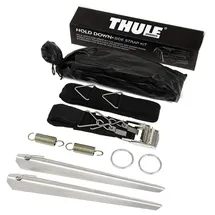 Thule Sturmverspannung Hold Down Side Strap Kit 2 Spanngurte Schwarz