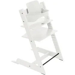 Stokke® TRIPP TRAPP® Bundle Treppenhochstuhl inkl. Babyset, weiss