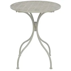 vidaXL 3-tlg. Bistro-Set Stahl Grau