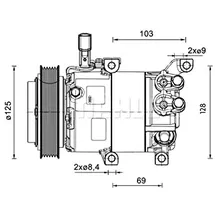 mahle ACP 1458 000P für Hyundai I20
