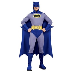 Rubie ́s Kostüm Batman Karnevalskostüm, Original lizenziertes Batman Kostüm aus dem DC Universum blau
