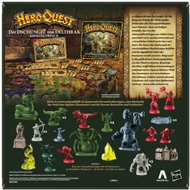 Hasbro HeroQuest Der Dschungel von Delthrak Abenteuerpack - deutsch