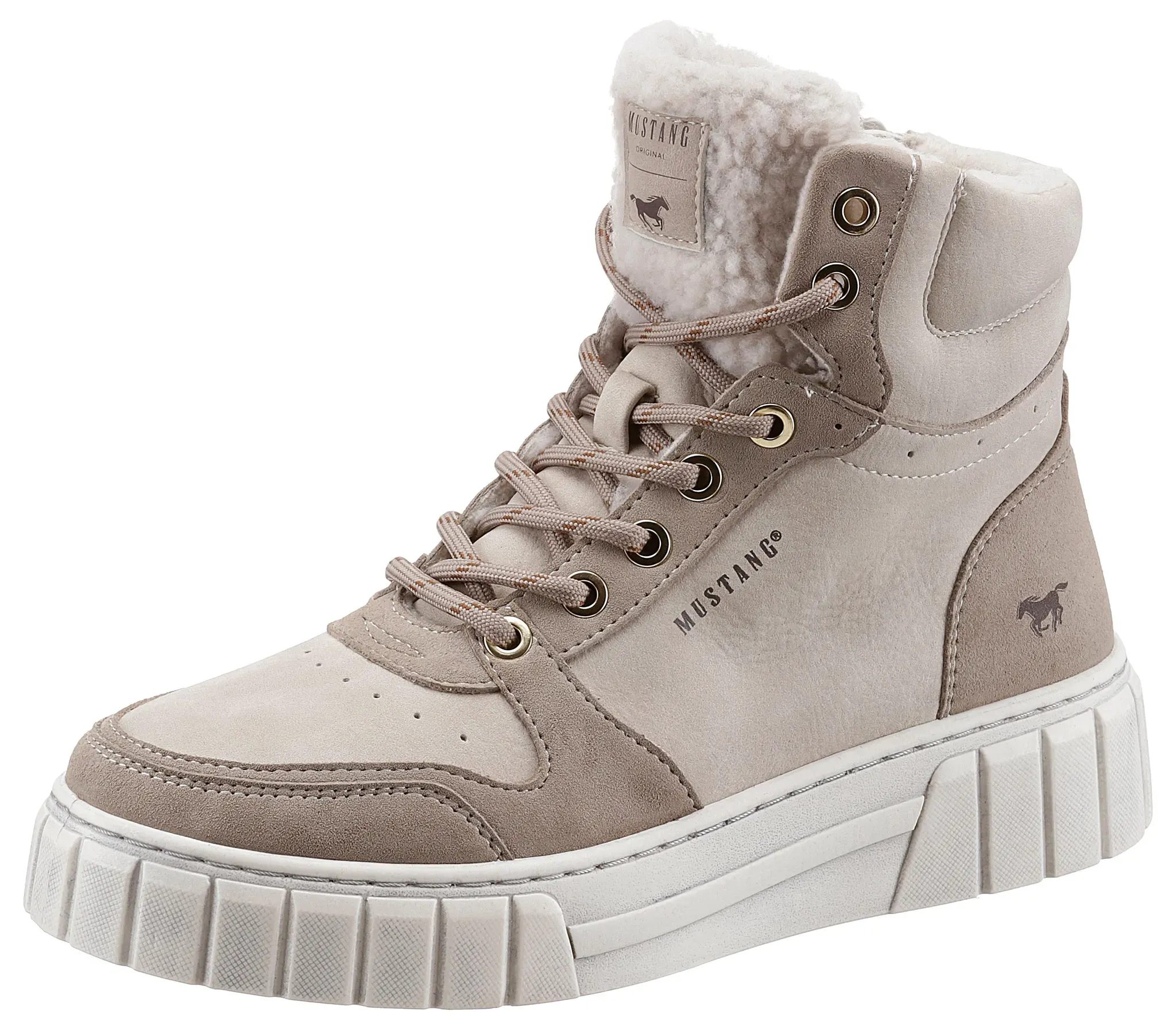 Mustang Shoes Winterboots, in sportiver Optik Mustang Shoes ecru 39