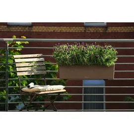 LECHUZA Balconera Color 80 Komplettset 80 x 19 x 19 cm muskat