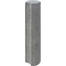 Diephaus Palisade 80 x 11 x 11 cm 1 Stück Grau