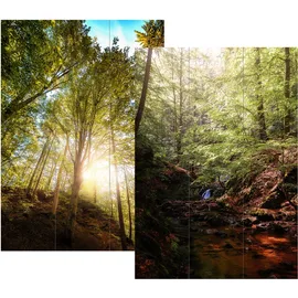 Hti-Living Paravent Wald