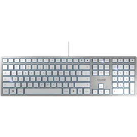 Cherry KC 6000 Slim silber, USB EU (JK-1600EU-1)