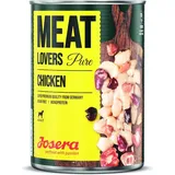 Meatlovers Pure Chicken Getreidefreies Nassfutter für ausgewachsene Hunde, dose 400g