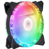 Cooler Master MasterFan MF120 Prismatic 3IN1 (120 mm, 3 x), PC Lüfter, Schwarz