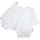 TupTam Baby Langarm Wickelbody 5er Pack, Jungen, Gr. 50 N-Gr, weiß, Obermaterial: 100% Baumwolle, CO., Bodys