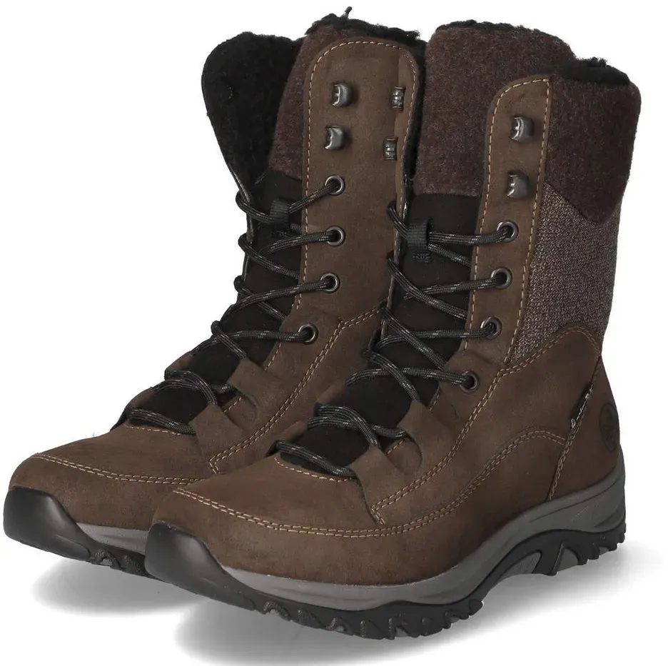 Preisvergleich Produktbild Rieker Schnürstiefel Outdoorschuh braun 42 EU