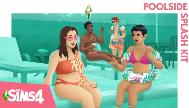 Die Sims 4 Pool-Style-Set
