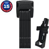 ABUS Bordo Granit 6500K/90 BK SH Faltschloss schwarz