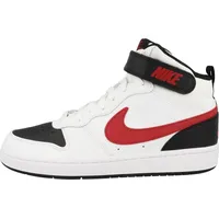 Nike Court Borough Mid 2 Sneaker Kinder white/university red-black 37.5