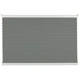 MYDECO Plissee FREE 60 x 130 cm grau