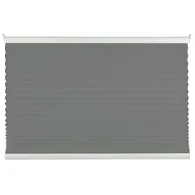 MYDECO Plissee FREE 60 x 130 cm grau