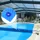 Melko Solarfolie Pool Ø 366 cm blau