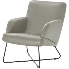 Ravensberger Werkstätten Sessel RW Wing Leder 67 x 87 x 74 cm Grau