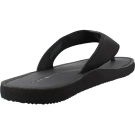 Tommy Hilfiger HILFIGER LEATHER BEACH SANDAL schwarz 45