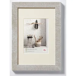 walther + design Home Holz Bilderrahmen 13x18 cm HELLGRAU