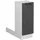 Vicco Kochinsel Fame-Line 30 x 82 x 70 cm Anthrazit/Weiß