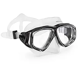 B&S Tauchermaske Farbe: schwarz (für eigene Gläser)