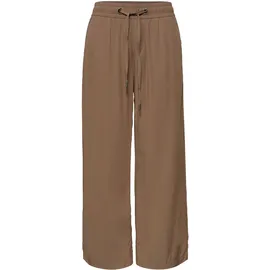 STREET ONE Wide Leg Hose Cold Brew Braun 34 26