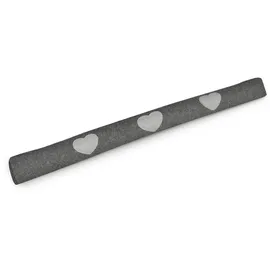 Beautissu Zugluftstopper 8 x 100 cm Anthrazit