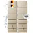 Slim Wandtank Set 2 x 330 l inkl. Verbinder sandbeige
