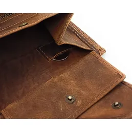 lemasi Jockey Club Liane Portemonnaie Damen cognac braun