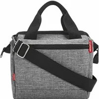 KLICKfix Roomy Lenkertasche grau/silber