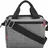 Lenkertasche grau/silber