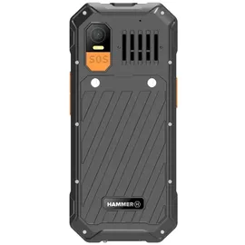Hammer H Hammer 6 LTE, Outdoor Tastenhandy Dual SIM Schwarz Orange