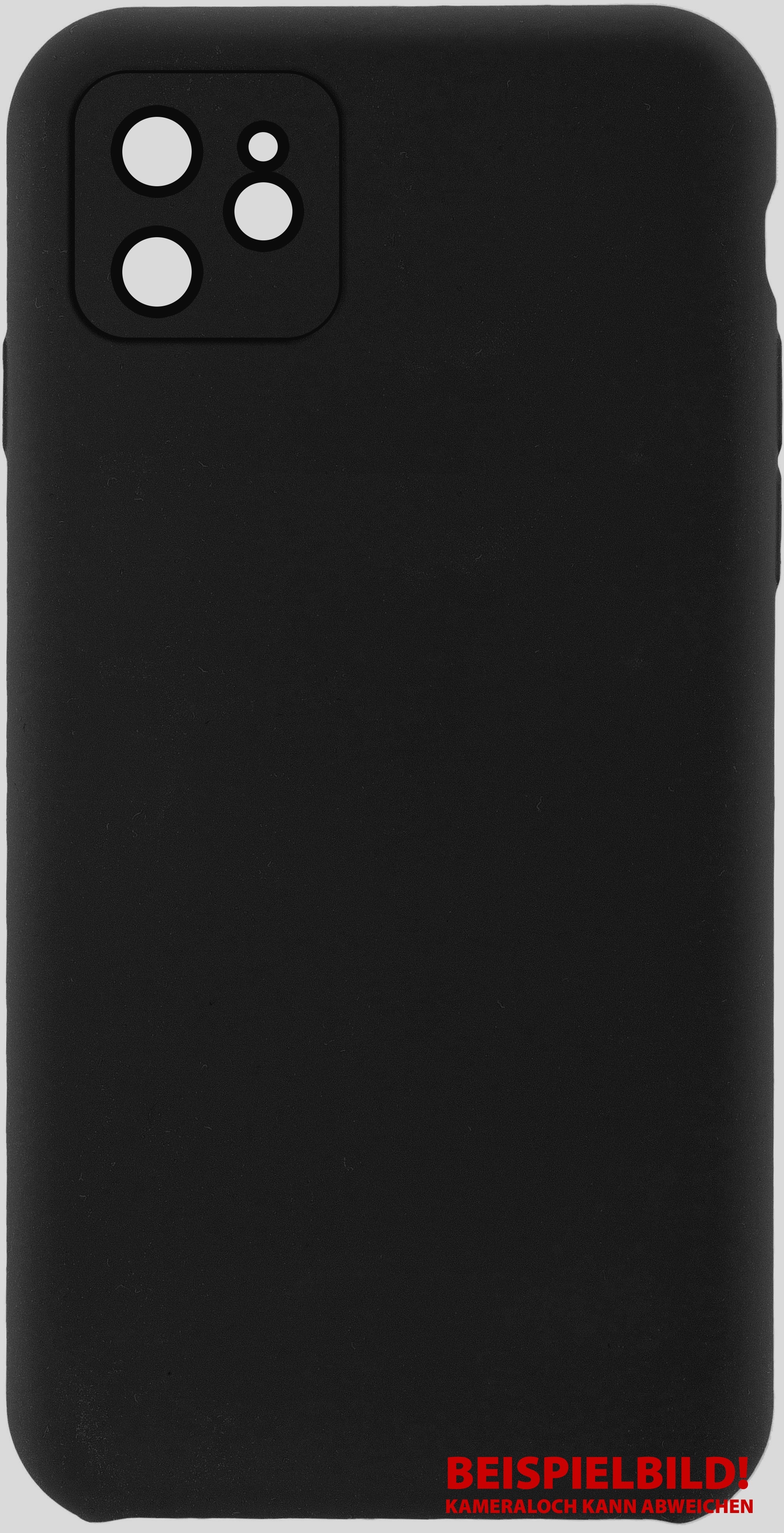 Peter Jäckel CAMERA PROTECT COVER Black für Apple iPhone 15 (iPhone 15), Smartphone Hülle, Schwarz
