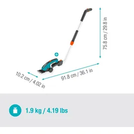 Gardena Set Akku-Grasschere ClasssicCut Li