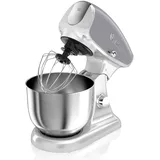 Knetmaschine Vintage Küchenmaschine 4,5 L Edelstahlschüssel, 8 Geschwindigkeiten