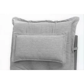 sunnypillow Hochlehner Auflage 120 x 50 x 9 cm grau 6 St.