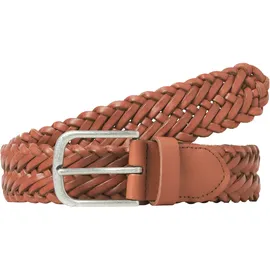 JACK & JONES Herrengürtel Leder 100 cm braun