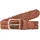 JACK & JONES Herrengürtel Leder 100 cm braun