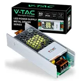 V-Tac VT-24061 SLIM Netzteil Metall 60 W, 24 V, 2,5 A, IP20 - SKU 3261